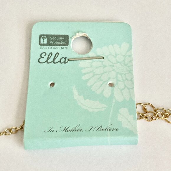 Gold Sea Shell Starfish Bib Necklace Plated Sea Life Island Nautical Beach 20" - Picture 3 of 13